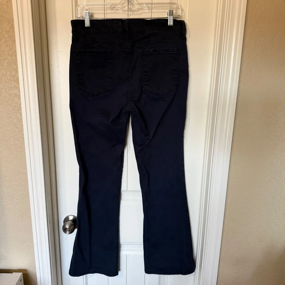 sts blue mandy mid‎ rise flare dark wash denim jeans size 30 Bella swan